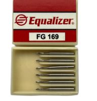 Боры Equalizer FG 169 карбидные с коническим наконечником (6 штук в упаковке)