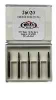 Боры Delta Kits DK FG701 карбидные конические (диаметр отверстия – 1,2 мм)