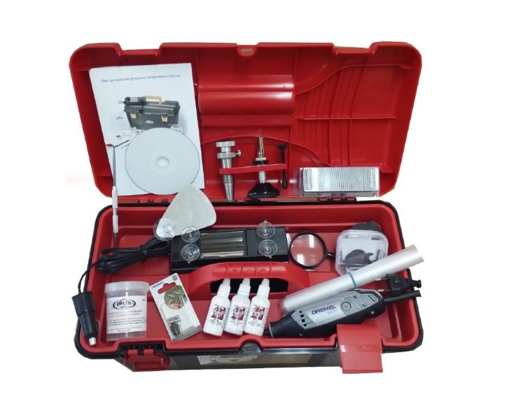 Комплект для ремонта автостекол Glass Mechanix Rapid System